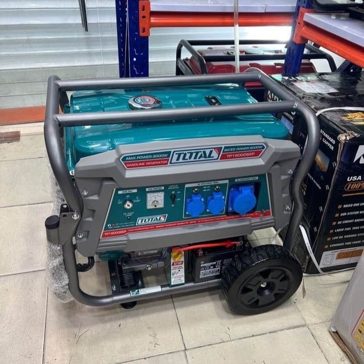 موتور برق 9 کیلووات سه گانه سوز تک فاز استارتی توتال مدل TP190006CTF - تصویر 2