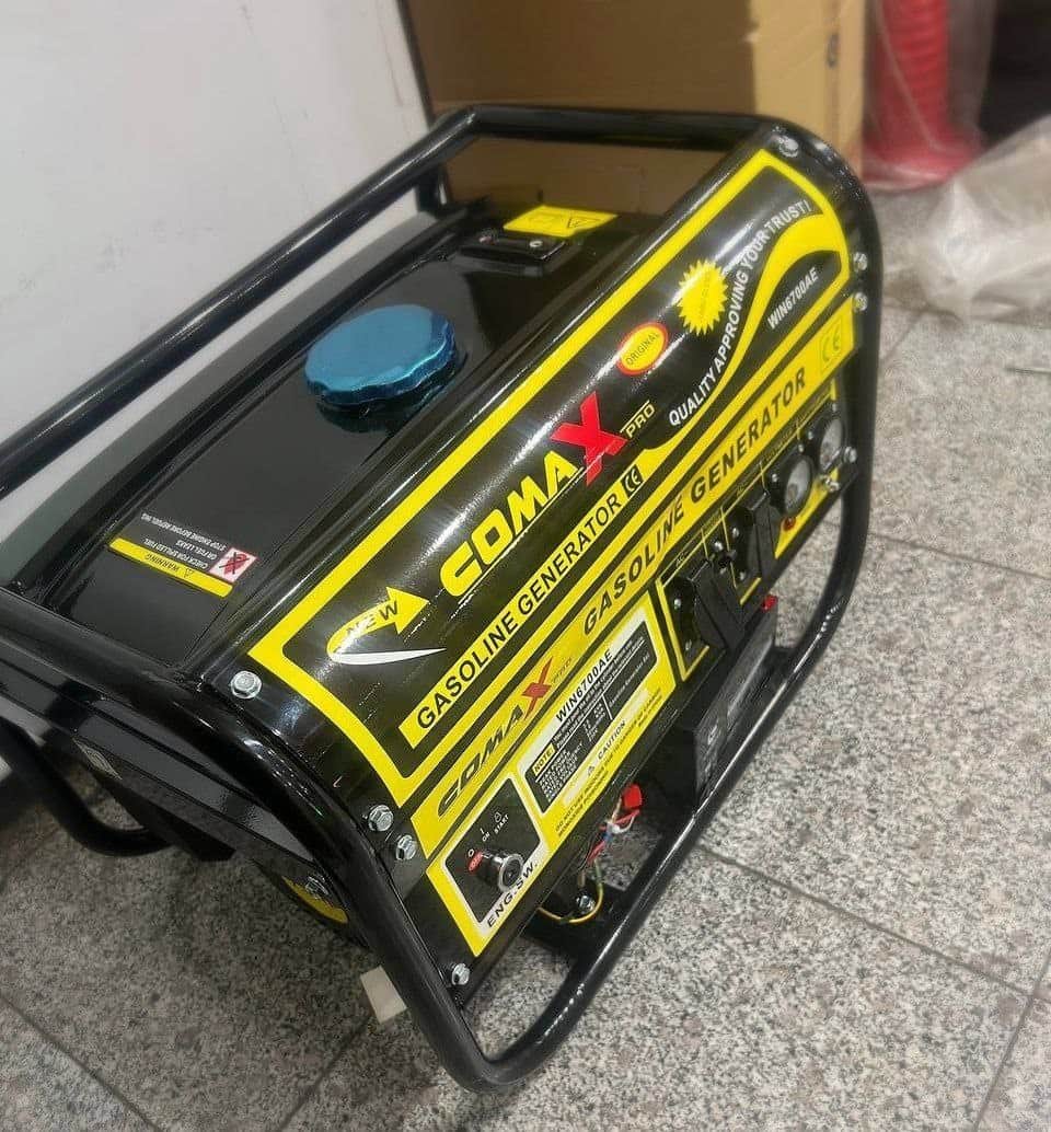 موتور برق 3.8 کیلووات بنزینی تک فاز هندلی کوماکس مدل WIN6700AN - تصویر 3
