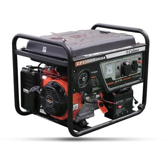 موتور برق 10 کیلووات بنزینی تک فاز استارتی کالمو مدل CP13000-IMAX - تصویر 1