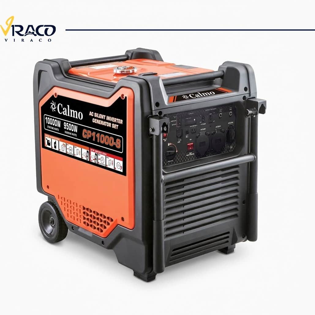 موتور برق 10 کیلووات بنزینی تک فاز استارتی کالمو مدل CP11000-S - تصویر 1