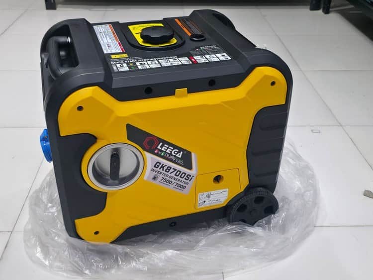 موتور برق 7.5 کیلووات دوگانه سوز سایلنت تک فاز ریموت استارت اینورتری لیگا مدل GK8700Si - تصویر 1