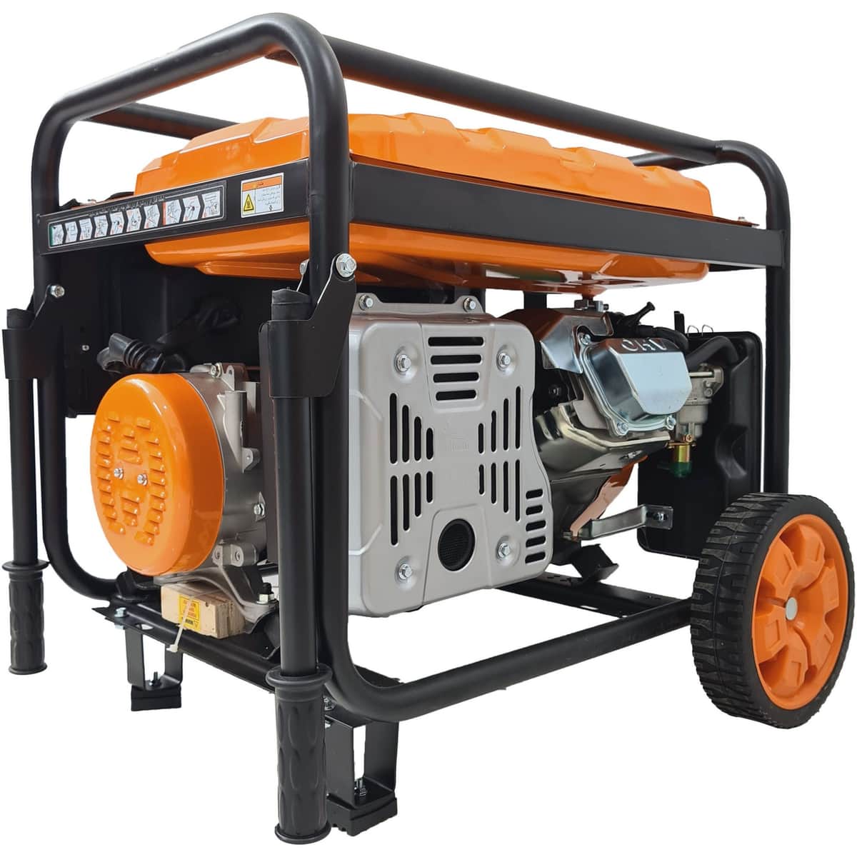 موتور برق 8.5 کیلووات بنزینی اک فاز استارتی هواسدان مدل H10000 D-G - تصویر 3