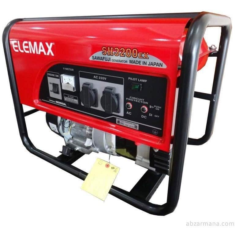 موتور برق 2.6 کیلووات بنزینی تک فاز هندلی المکس مدل SH3200EX - تصویر 4