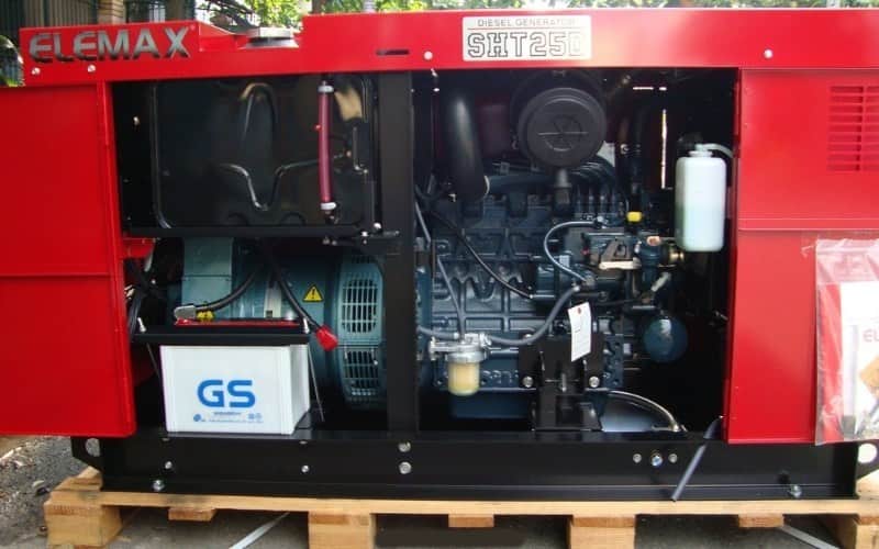 موتور برق 20 کیلووات دیزلی سه فاز استارتی المکس مدل SHT25D - تصویر 2