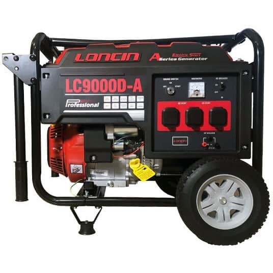 موتور برق 6 کیلووات دوگانه سوز لانسین مدل LC9000DAS - تصویر 1