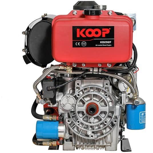 موتور دو سیلندر دیزلی 23 اسب بخار کوپ مدل KD292F - تصویر 3