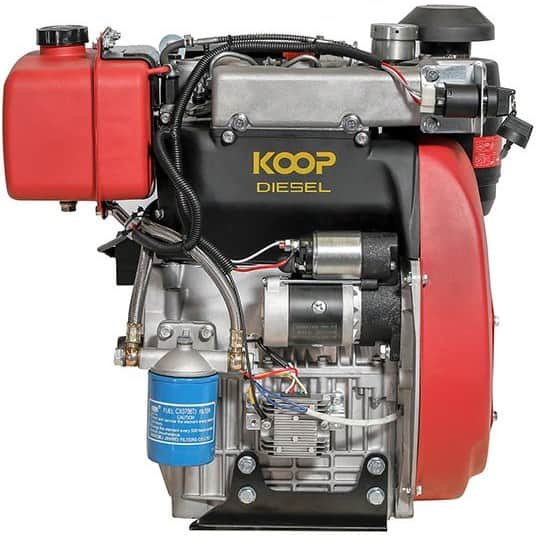 موتور دو سیلندر دیزلی 23 اسب بخار کوپ مدل KD292F - تصویر 4
