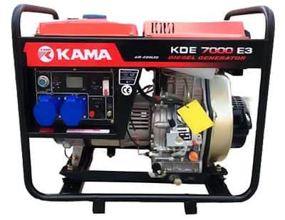 موتور برق 5.5 کیلووات دیزلی سه فاز استارتی کاما مدل KDE7000E3 - تصویر 1