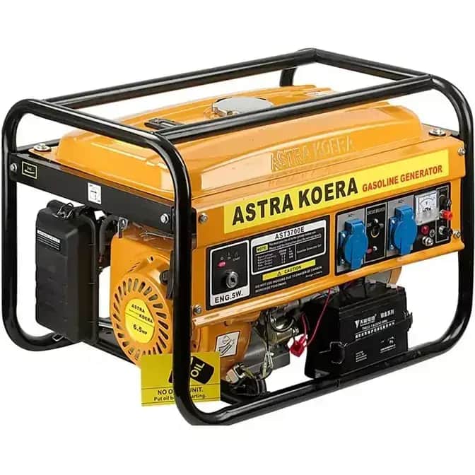 موتور برق ۳.۵ کیلووات بنزینی تکفاز  هندلی آسترا مدل AST3700E - تصویر 1