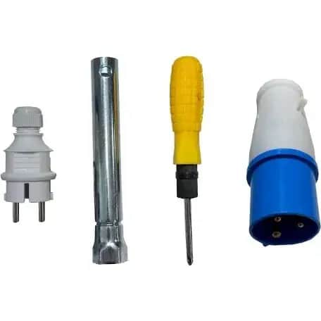 موتور برق ۹ کیلووات بنزینی تکفاز استارتی اینورتری هیوندای مدل HG8500 - تصویر 4