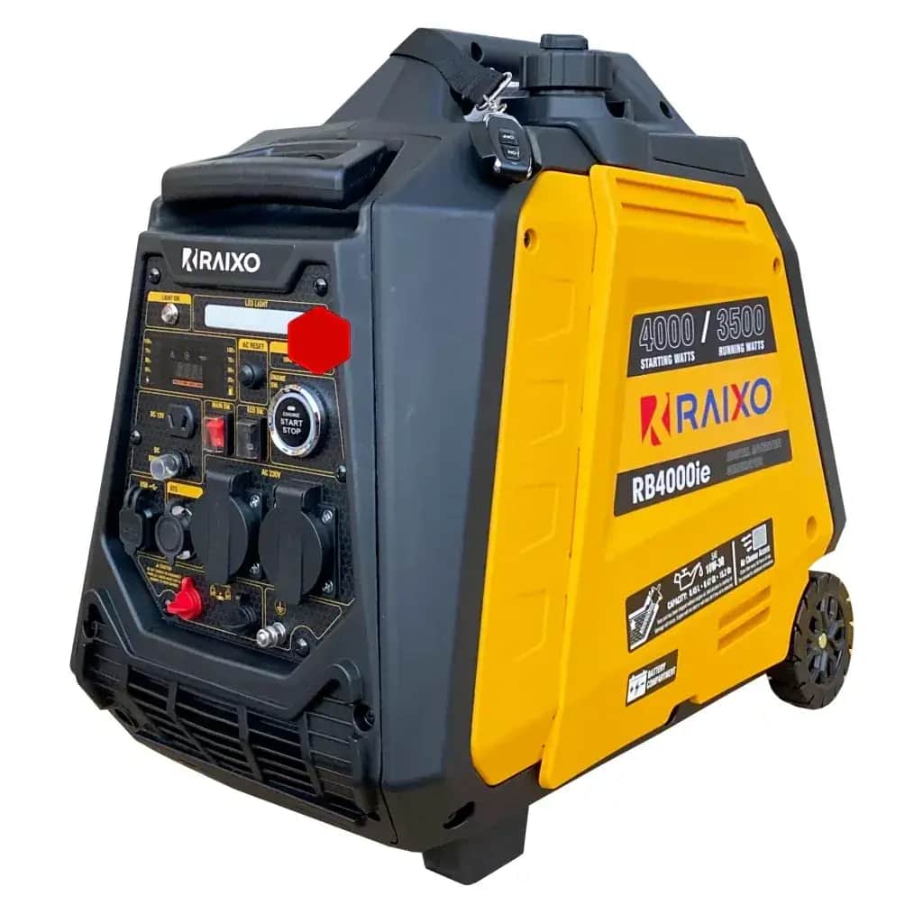 موتور برق ۴ کیلووات سایلنت تک فاز ریموت استارت راکسیو مدل RB4000ie - تصویر 1