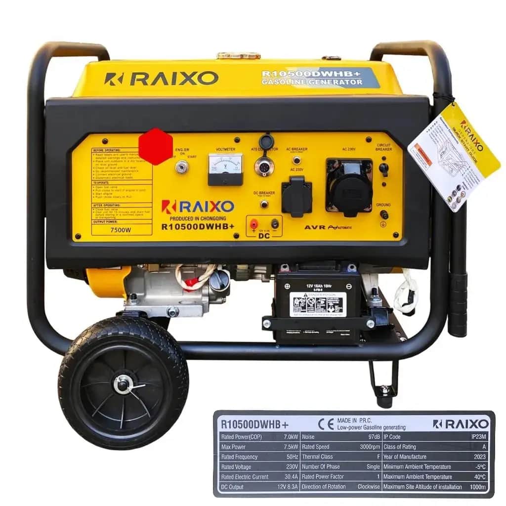موتور برق 7.5 کیلووات استارتی راکسیو مدل R10500DWHB - تصویر 1