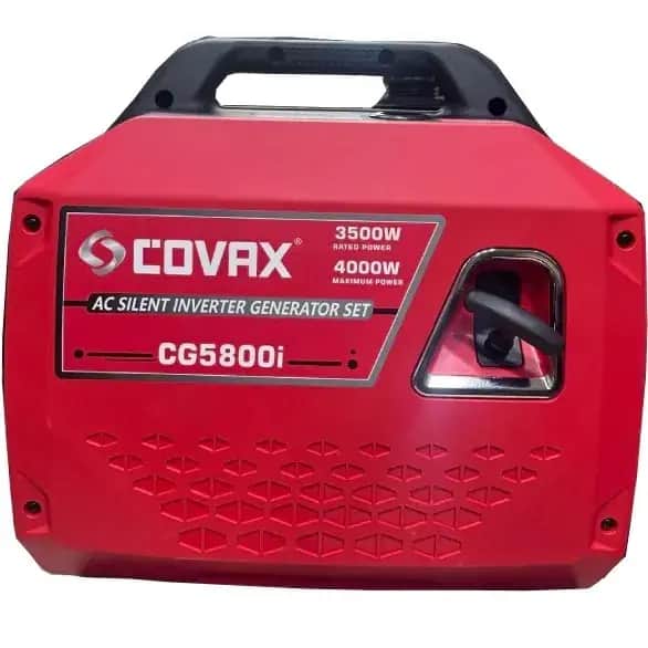 موتور برق ۴ کیلووات سایلنت اینورتر تک فاز هندلی کواکس مدل CG5800I - تصویر 1