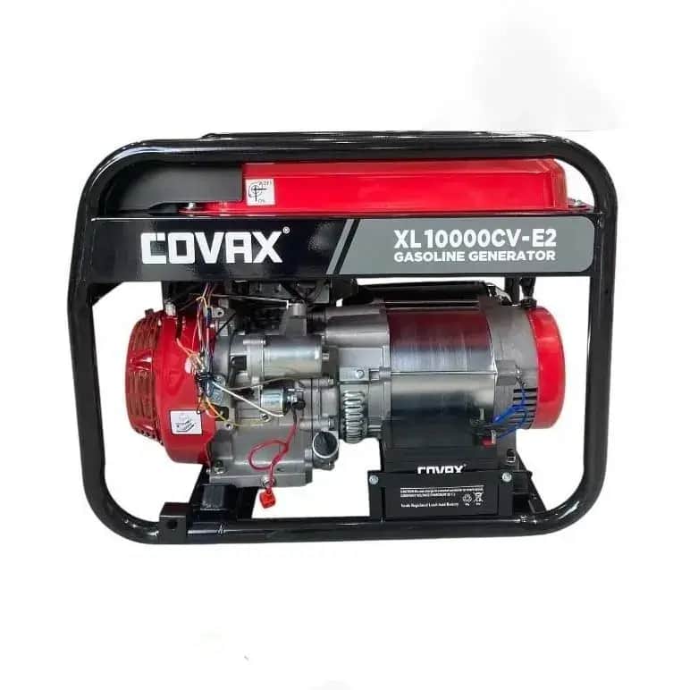 موتور برق 7.5 کیلو وات استارتی بنزینی کواکس XL-10000CV-E2 - تصویر 1