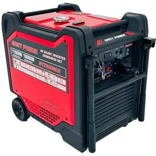 موتور برق ۱۱ کیلووات سه گانه سوز سایلنت تک فاز استارتی ایزی پاور مدل S17800GAS - تصویر 1