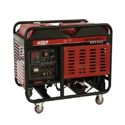 موتور برق 9 کیلووات تک فاز استارتی رادیاتوردار دیزلی کوپ مدل KDF 12000 XE - تصویر 1