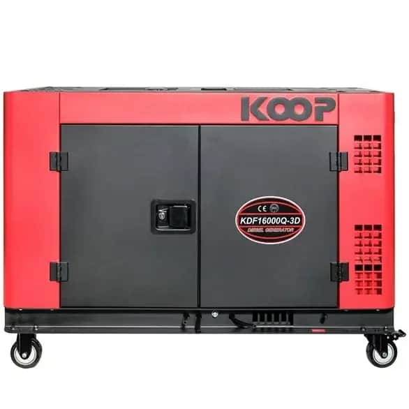 موتور برق ۱۱ کیلووات سه فاز سایلنت استارتی دیزلی کوپ مدل KDF16000Q-3D - تصویر 1