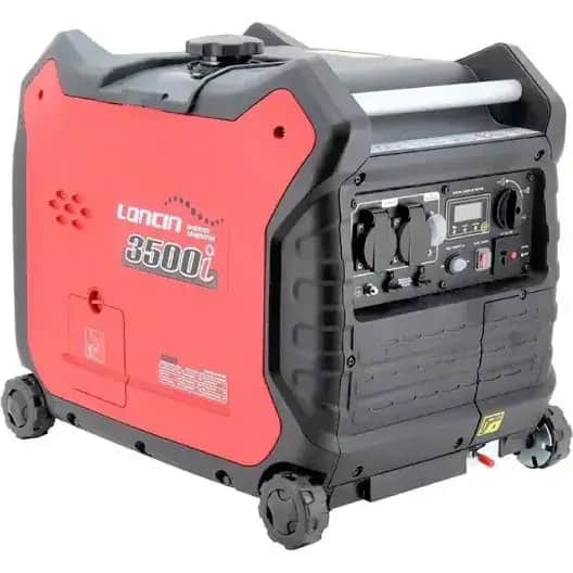 موتور برق ۳ کیلووات بنزینی سایلنت تک فاز استارتی لانسین مدل LC3500i - تصویر 1