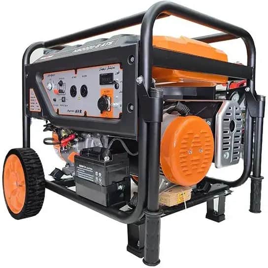 موتور برق 8.5 کیلووات بنزینی استارتی هواسدان مدل H9000D-G-ATS - تصویر 1