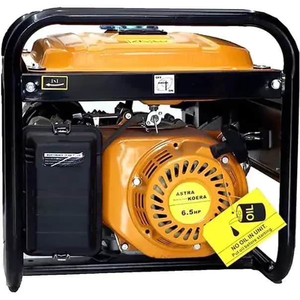 موتور برق ۳.۵ کیلووات بنزینی تک فاز استارتی آسترا مدل AST3700E - تصویر 4