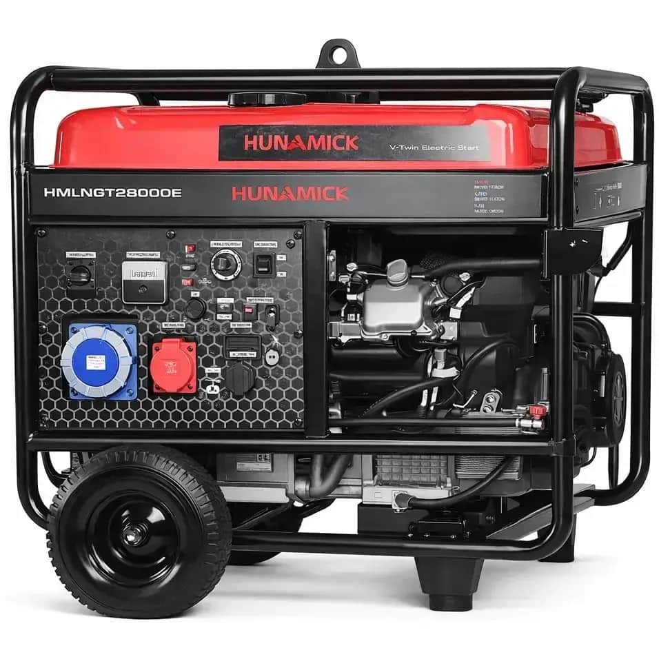 موتور برق ۲۰ کیلووات سه‌گانه‌ سوز تک فاز و سه فاز هونامیک مدل HMLNGT28000E - تصویر 1