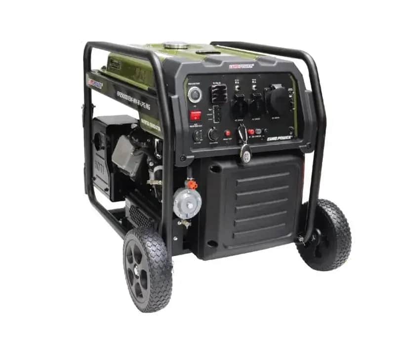 موتور برق ۱۲ کیلووات سه گانه سوز سه فاز ریموت استارت یورو پاور مدل EP12900DXEW-INV-R - تصویر 1
