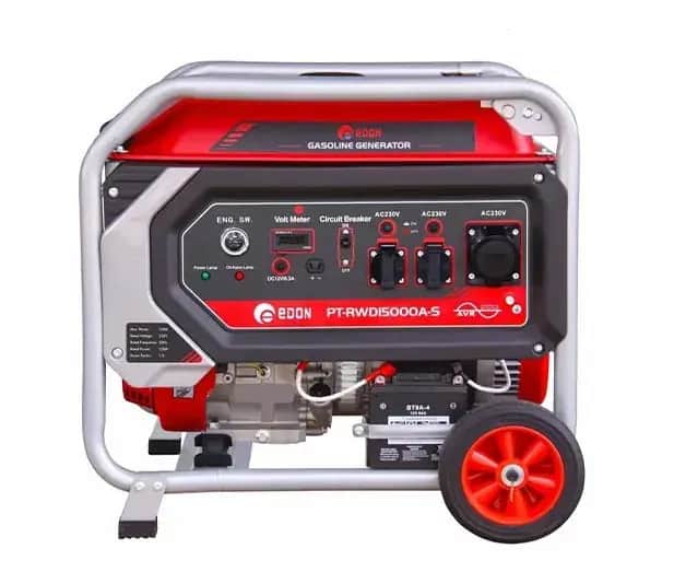 موتور برق ۱۳ کیلووات تک فاز ریموت استارت بنزینی ادون مدل PT-RWD15000A - تصویر 1