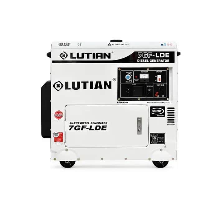 موتور برق ۸.5 کیلووات دیزلی  سایلنت تکفاز استارتی لوتیان مدل 7GF-LDE - تصویر 1