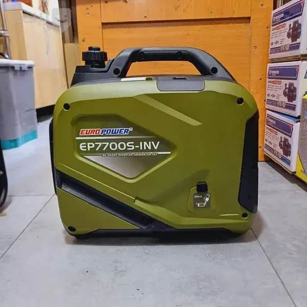 موتور برق ۴ کیلووات بنزینی تک فاز  هندلی یورو پاور مدل EP7700S INV - تصویر 3