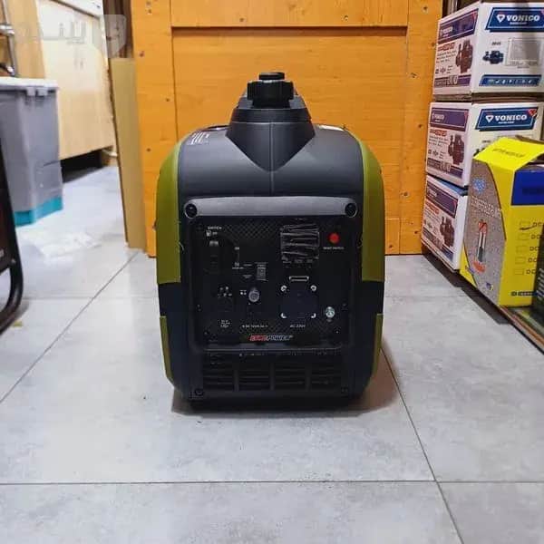 موتور برق ۳ کیلووات بنزینی سایلنت تک فاز هندلی اینورتری یورو پاور مدل EP5700S-INV - تصویر 2