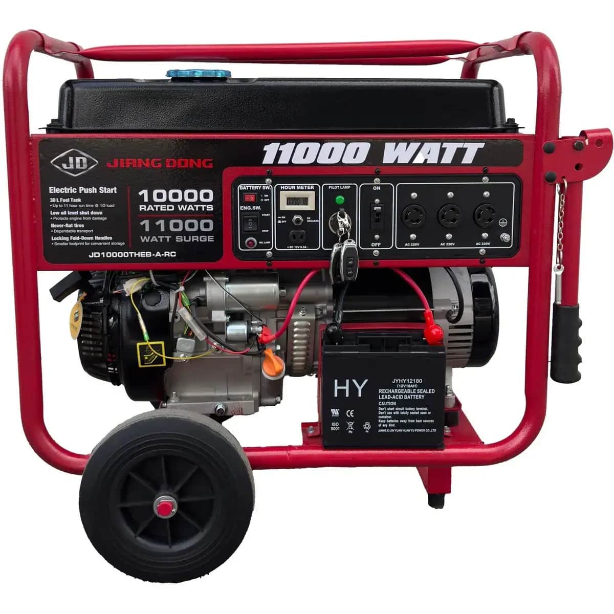 موتور برق ۱۱ کیلووات تک فاز ریموت دار جیانگ دانگ مدل JD10000THEB-A-RC  - تصویر 1