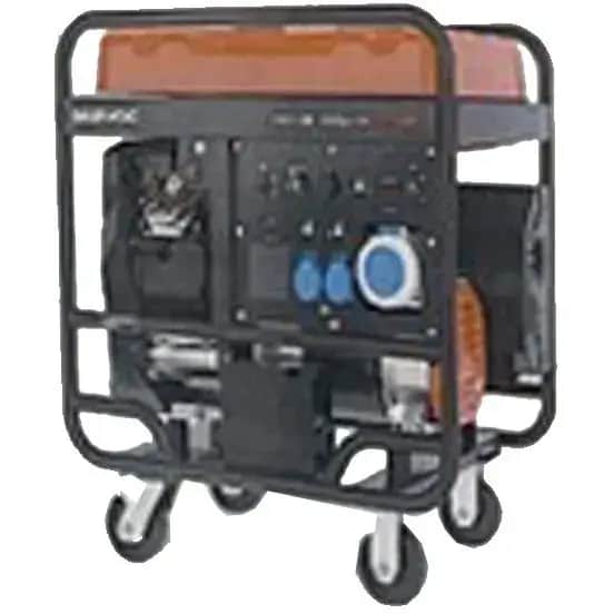 موتور برق 12 کیلووات بنزینی  تکفاز ریموت استارت دوو مدل GDA12000E - تصویر 1