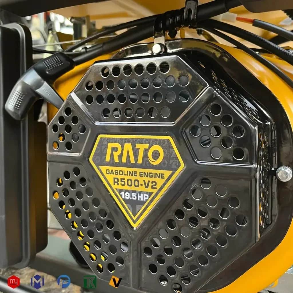 موتور برق راتو 9.5 کیلووات استارتی دارای تابلو ATS مدل R20800DWHB - تصویر 3