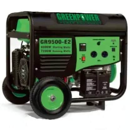 موتور برق 8.5 کیلووات تک فاز استارتی بنزینی گرین پاور مدل GR9500-E2 - تصویر 1