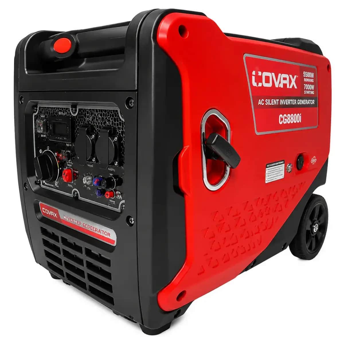 موتور برق 7 کیلووات اینورتر سایلنت تک فاز استارتی کواکس مدل CG8800i - تصویر 1
