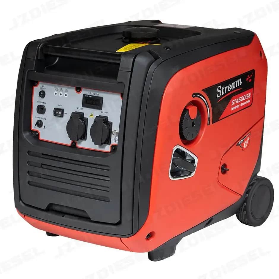 موتور برق 4 کیلووات بنزینی سایلنت تک فاز استارتی استریم مدل ST4500iSE - تصویر 1
