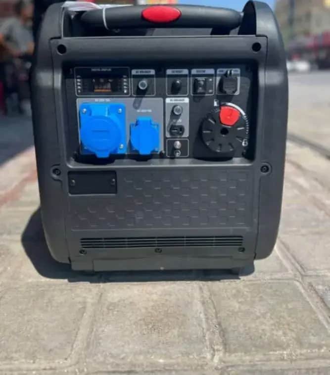 موتور برق ۶ کیلووات سایلنت بنزینی استارتی ادون مدل ED-IG-6000 - تصویر 2