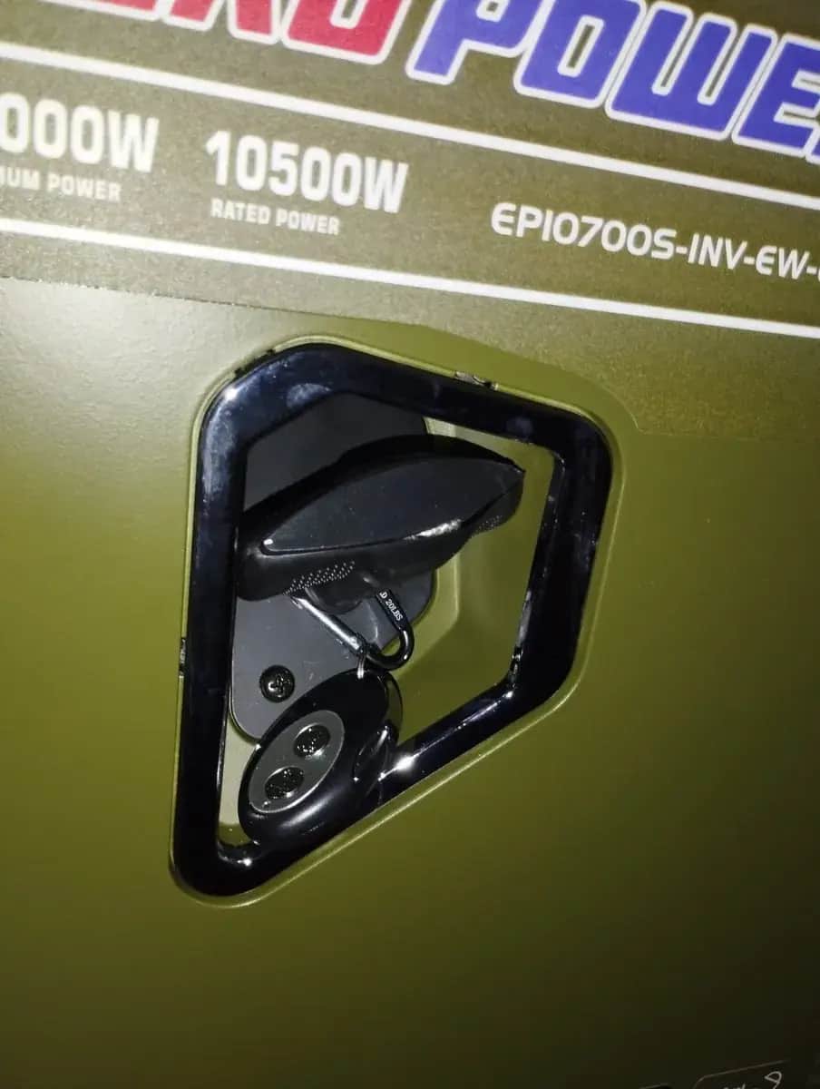 موتور برق ۱۱ کیلووات بنزینی سایلنت سه فاز استارتی یورو پاور مدل EP10700S-INV - تصویر 2