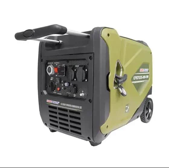 موتور برق ۸.۵ کیلووات بنزینی سایلنت تک فاز ریموت استارت اینورتر یورو پاور مدل EP9700S - تصویر 1