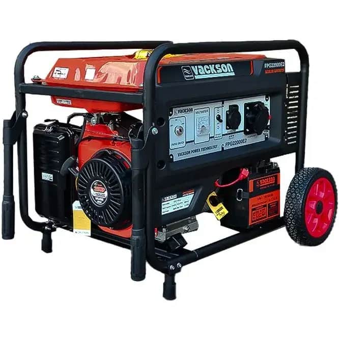 موتور برق  ۱۰.۵ کیلووات تک فاز استارتی بنزینی واکسون مدل FPG22000E2 - تصویر 4