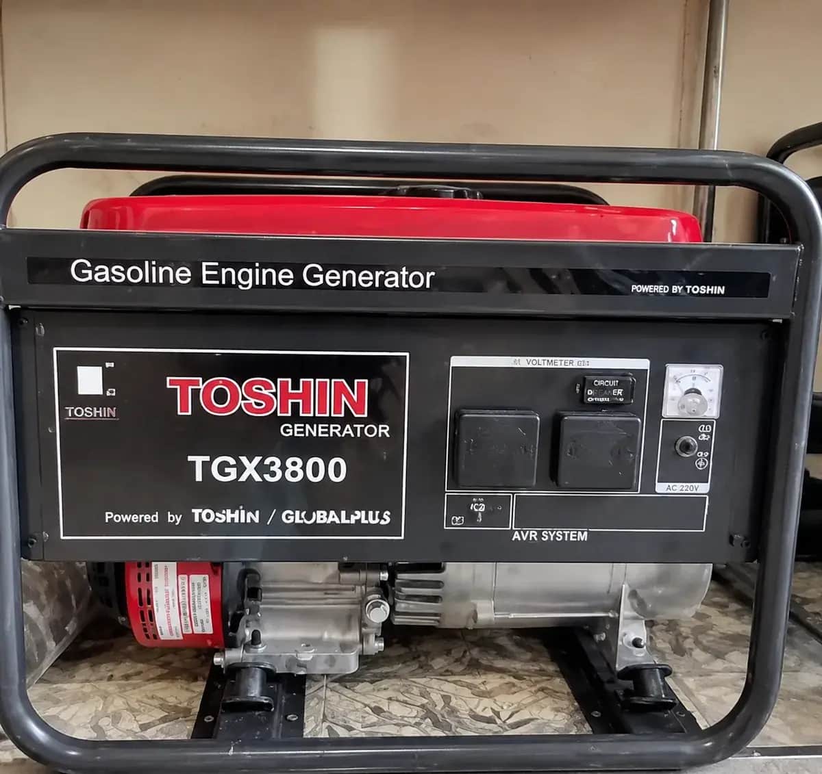موتور برق  ۳ کیلووات بنزینی مدل توشین TGX3800E - تصویر 1