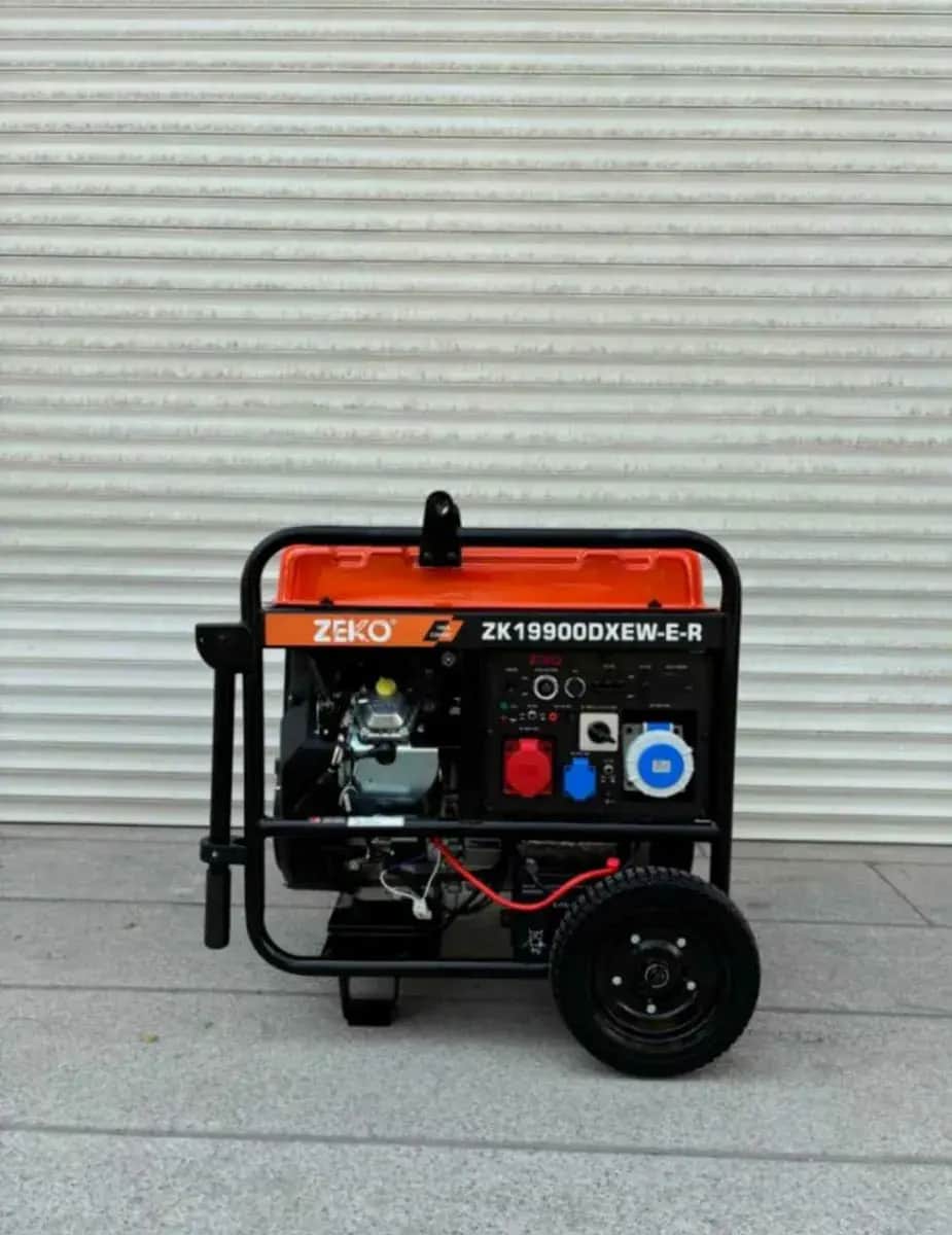 موتور برق ۱۸ کاوا بنزینی سه فاز ریموت استارت زیکو مدل ZK19900DXEW-E-R - تصویر 1