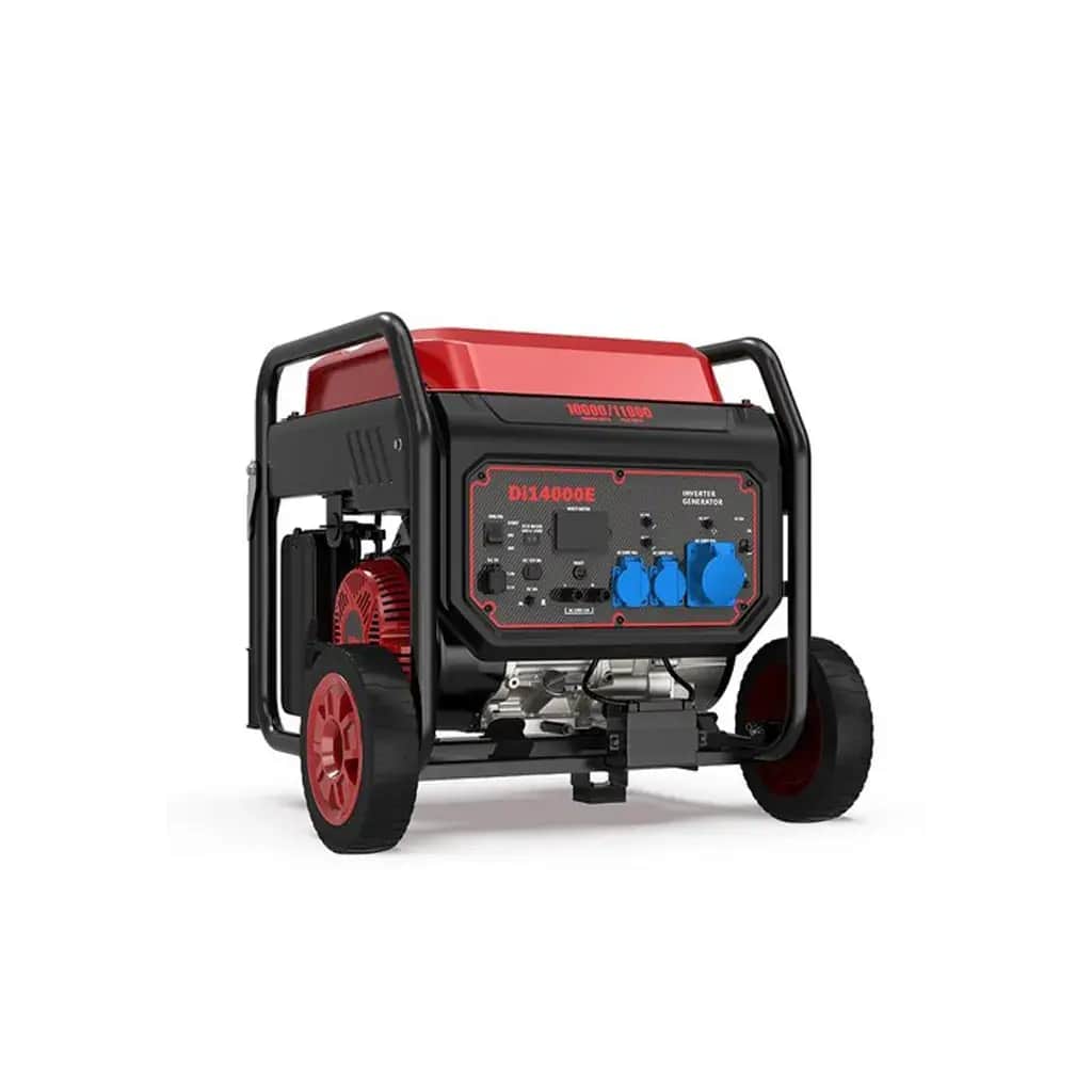 موتور برق 10 کیلووات استارتی  ریموت دار دوکار  مدل DI14000E-RA - تصویر 1