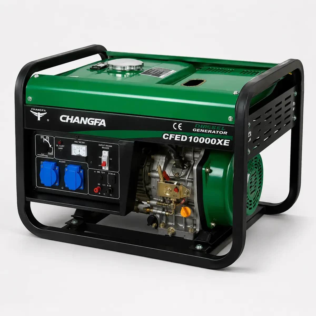 موتور برق 8 کیلووات گازوئیلی  چانگفا CFED 10000 XE - تصویر 1