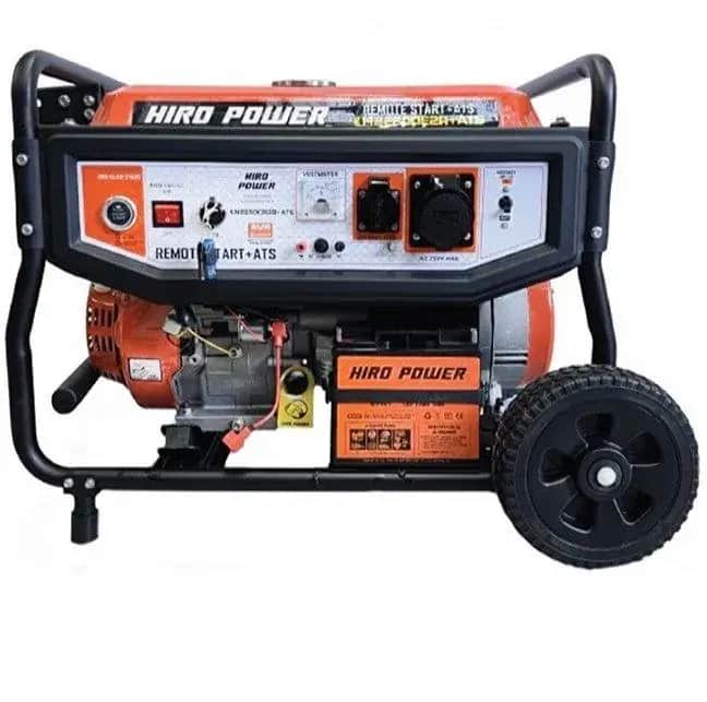 موتور برق ۱۰.۵ کیلووات بنزینی ریموت استارت هیرو پاور مدل KM22500E2 - تصویر 1