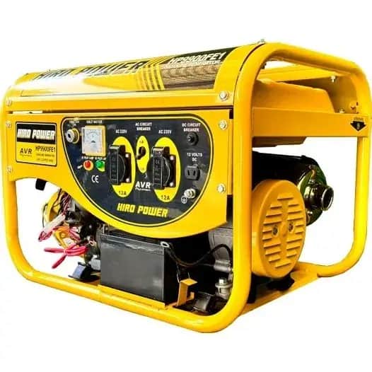 موتور برق ۳.۸ کیلووات بنزینی استارتی تک فاز هیرو پاور مدل HP9900FE1 - تصویر 4