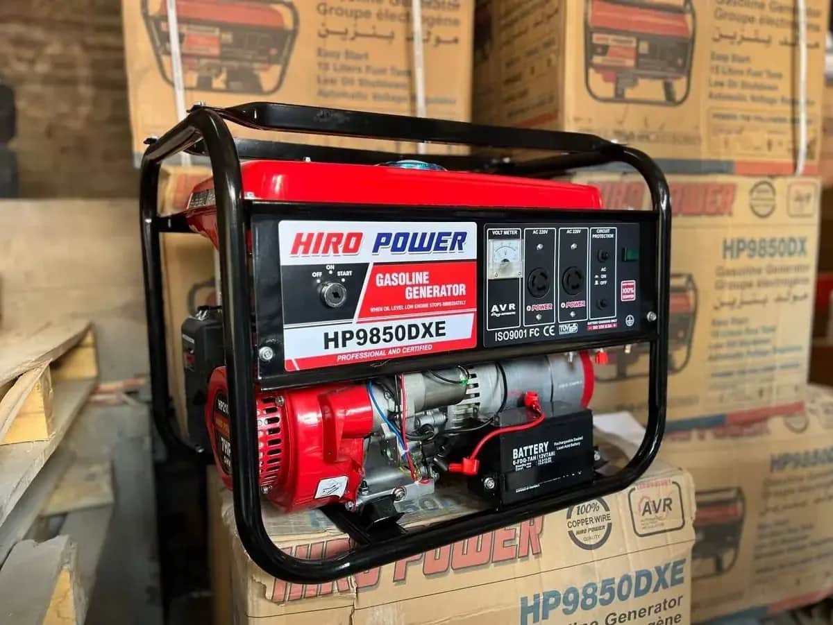 موتور برق  ۳/۵ کیلووات هندلی تک فاز هیرو پاور مدل HP9850DX - تصویر 4