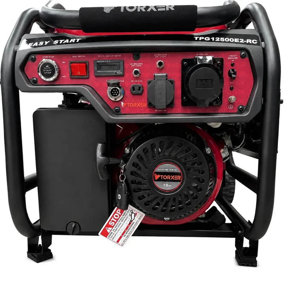 موتور برق ۱۰ کیلووات بنزینی تک فاز ریموت استارت تورکسر مدل TPG12500E2RC - تصویر 1