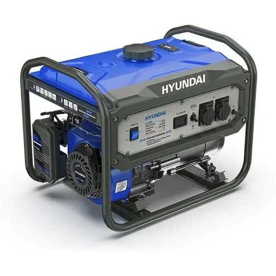 موتور برق 3 کیلووات بنزینی تکفاز استارتی اینورتر هیوندای مدل HG-3005 - تصویر 1
