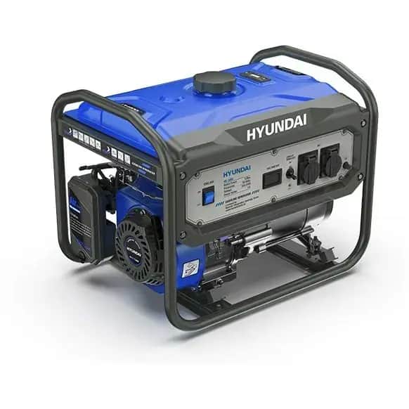 موتور برق 6.5 کیلووات بنزینی نکفاز ریموت استارت اینورتر هیوندای مدل HG-6055+ATS - تصویر 1